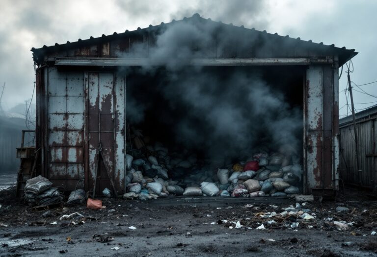 Incendio a Buccinasco: Vigili del Fuoco in azione