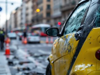 Rider gravemente ferito dopo scontro con auto a Milano