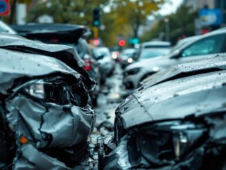 Carambola di auto a Milano con feriti sul posto