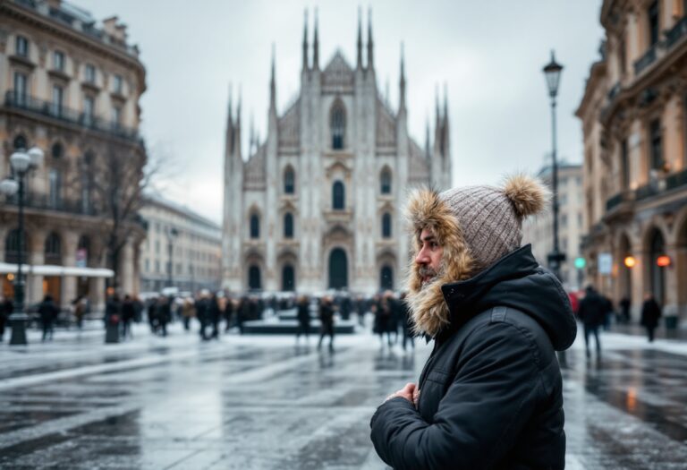 Inverno a Milano: colpo di coda in arrivo