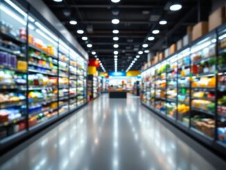 Arresto di un ladro di detersivi in supermercato a Milano