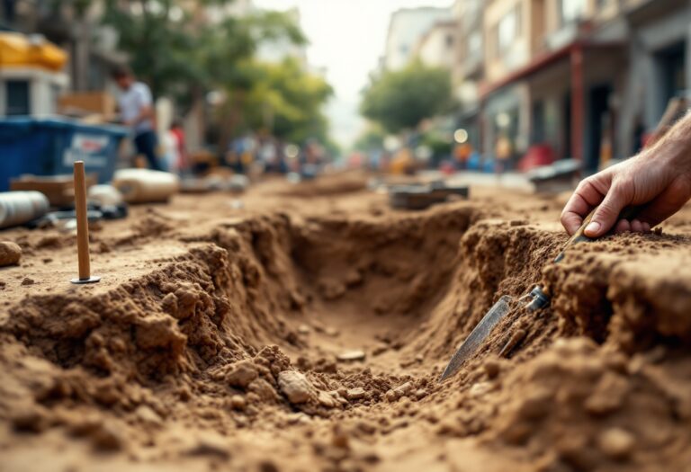 Proiettile di mortaio scoperto a Milano