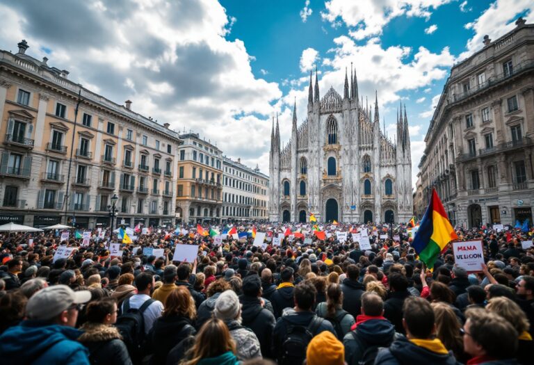 Proteste animaliste Milano Ahold Delhaize Pandora