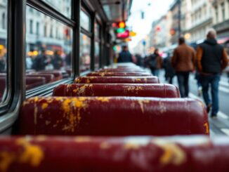 Scene della rapina violenta su un autobus a Milano