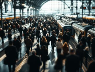 Immagine informativa sullo sciopero dei treni in Italia