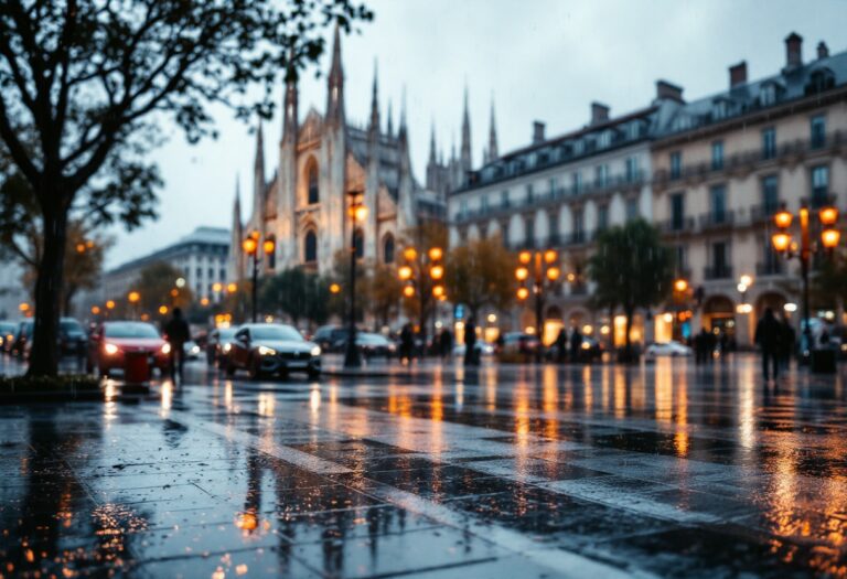 Weekend instabile a Milano: previsioni meteo