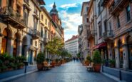 Panorama di Milano con skyline futuristico e innovazioni