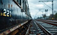 Manifestazione per lo sciopero nazionale dei treni