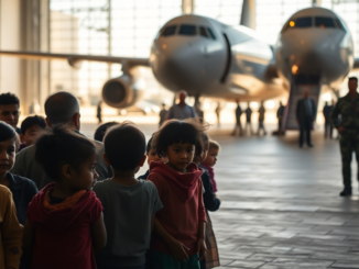 arrivo dei bambini da gaza a milano un gesto di solidarieta e speranza 1749773788
