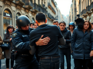 giovane marocchino arrestato per rapine violente a milano 1749481558