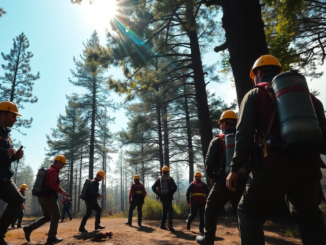 impegno dei volontari del parco del ticino per la lotta agli incendi estivi 1750432494