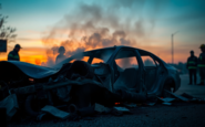 incendio in auto rinvenuto un corpo carbonizzato 1750957293