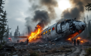aereo scomparso in russia fusoliera in fiamme ritrovata 1753343546