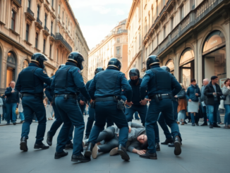 arresti a milano il rapido intervento della polizia ferma una rapina 1752657222
