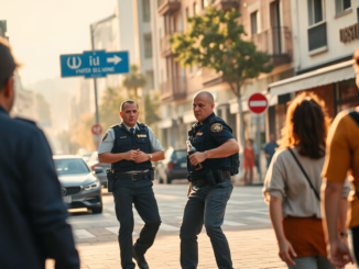 la polizia locale ferma un uomo violento in centro a senago python 1753849174