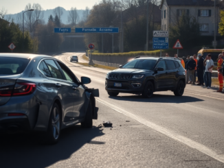 grave incidente a rozzano coinvolge famiglie in auto python 1755414326