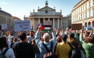 attivismo a milano ambra angiolini unisce le forze per la manifestazione a sostegno di gaza python 1759198115