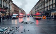esplosione in centro citta feriti e traffico interrotto python 1758727892