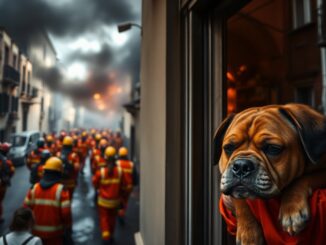 incendio a milano tragedia per una donna e il suo cane gravemente ferito python 1758384823