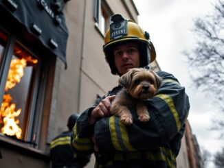 incendio fatale a milano una vittima e un cane salvato in estremo rischio python 1758414694
