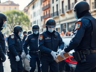 interventi delle forze dellordine a milano e san donato python 1758219095