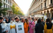 milano fashion week 2025 celebrazioni sostenibilita e giovani talenti python 1757795187