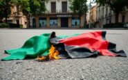vandalismo sulla bandiera palestinese lincidente di trezzano sul naviglio python 1759072413