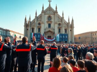 giornata di ringraziamento della protezione civile celebrazioni in piazza duomo a milano 1761477759