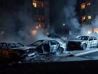 incendio a milano tre auto distrutte e indagini in corso 1760521885