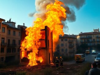 incendio a roma centinaia di evacuati in corso 1761071725