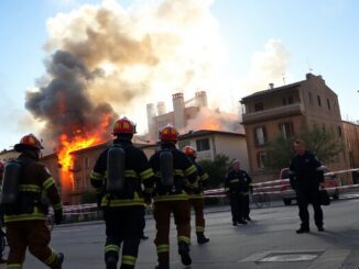 incendio a roma evacuazioni e danni ingenti 1759793420