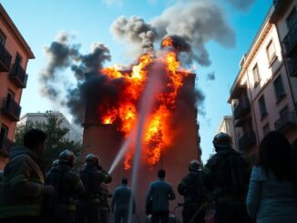 incendio in centro citta costringe allevacuazione di 200 persone python 1759729221