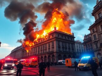 incendio in centro citta provoca feriti e evacuazioni 1761559455