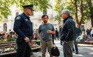 intervento delle forze dellordine al municipio di rho per un uomo in stato di confusione 1760018207