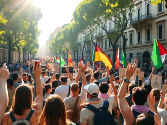 le manifestazioni pro palestina paralizzano le citta italiane python 1759599988