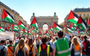 milano in piazza per la palestina durante lo sciopero generale python 1759575465