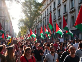 milano scende in piazza per la palestina durante lo sciopero generale python 1759508029