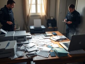 operazione della polizia smantellata rete di produzione di passaporti falsi a milano 1761913610