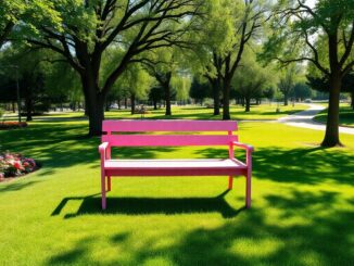 panchina rosa a inveruno un simbolo di resilienza nella lotta contro il carcinoma mammario 1761778920