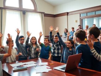 vanzaghello inaugurato il consiglio comunale dei ragazzi per un futuro partecipativo python 1759314887