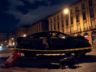 arrestato il piromane responsabile degli incendi di sei auto a milano 1763553368