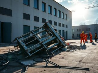 crollo di una piattaforma aerea alla scuola leonardo da vinci di cesano boscone indagini in corso 1762035696