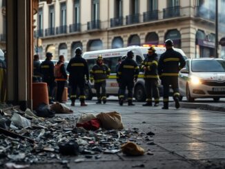 esplosione in centro citta provoca tre feriti 1762048341