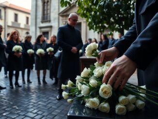 funerali di ornella vanoni a brera milano rende omaggio allicona della musica 1763961349