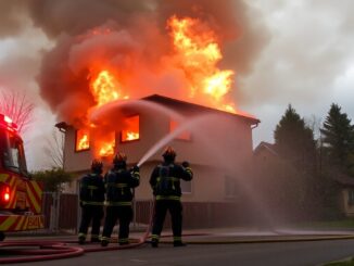 incendio a cerro maggiore intervento rapido dei vigili del fuoco 1762656311