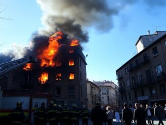incendio a roma oltre 200 evacuati per il rogo 1762725745