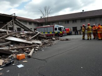 incidente alla scuola leonardo da vinci di cesano boscone crollo di piattaforma aerea operaio in gravi condizioni 1762062763