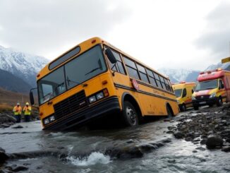 incidente stradale in valtellina pullman con giovani finisce nel torrente 1762113640