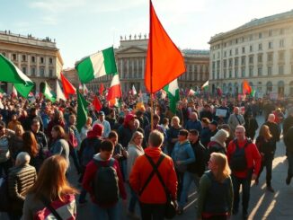 protesta nazionale del 28 novembre 2025 settori coinvolti e impatti attesi 1764275507