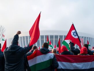 proteste a milano contro la partecipazione della squadra israeliana 1763655888